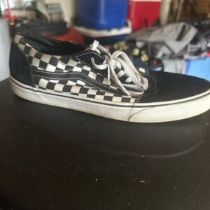 Checker Vans low top